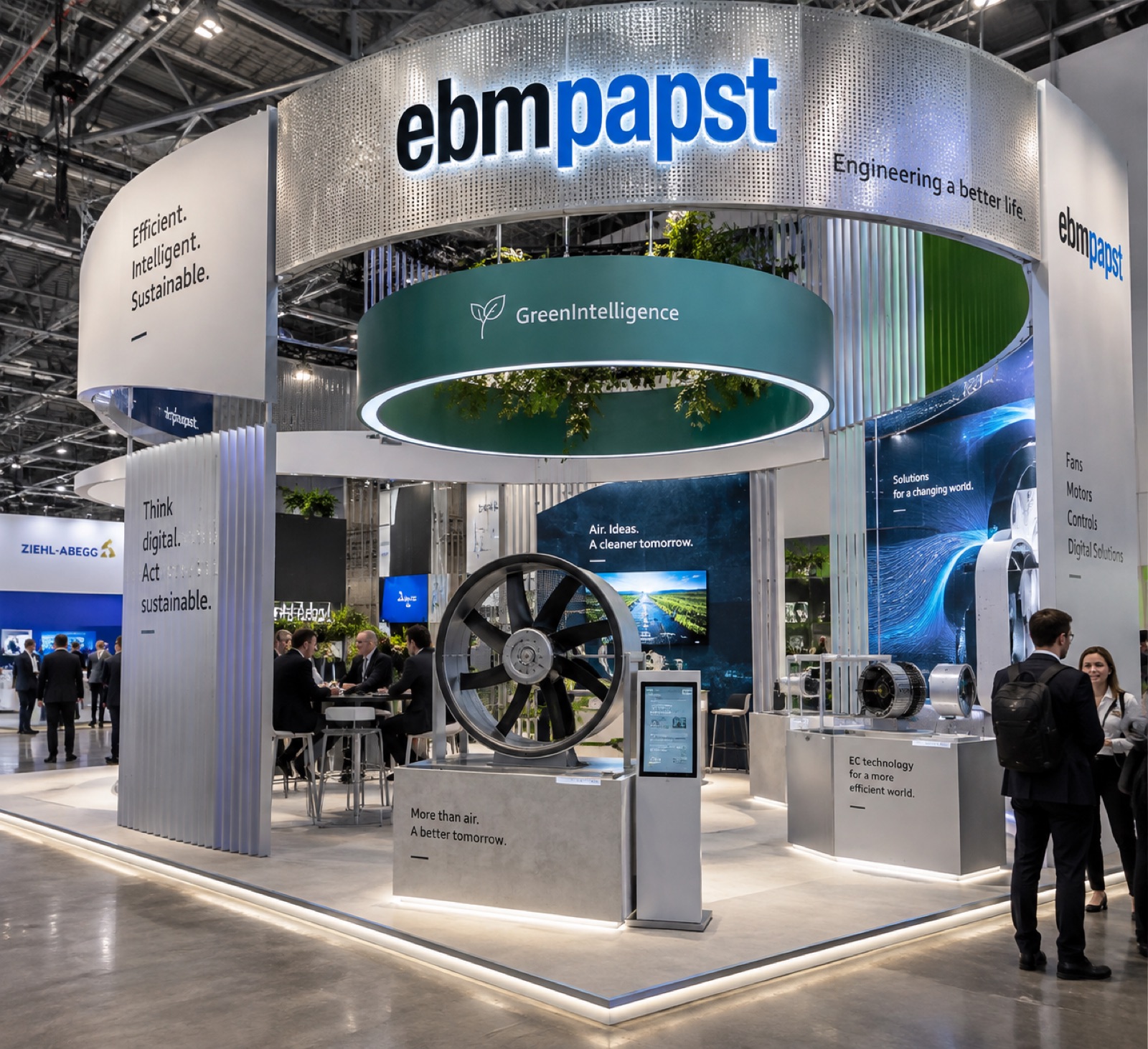 ebm-papst — Messestände, Orlando