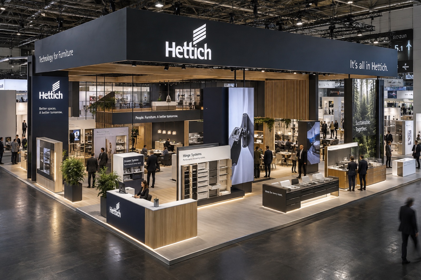 Hettich America — Messestände, Las Vegas